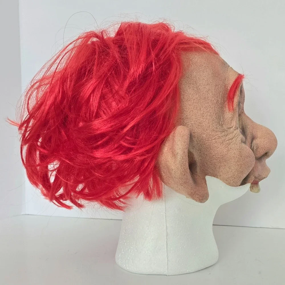 The Paper Magic Group Buck Tooth Troll Adult Halloween Mask Big Nose 2008‎
